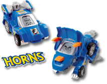 Switch & Go Dinos - Horns the Triceratops