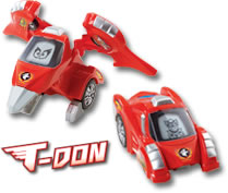 Switch & Go Dinos - T-Don the Pteranodon