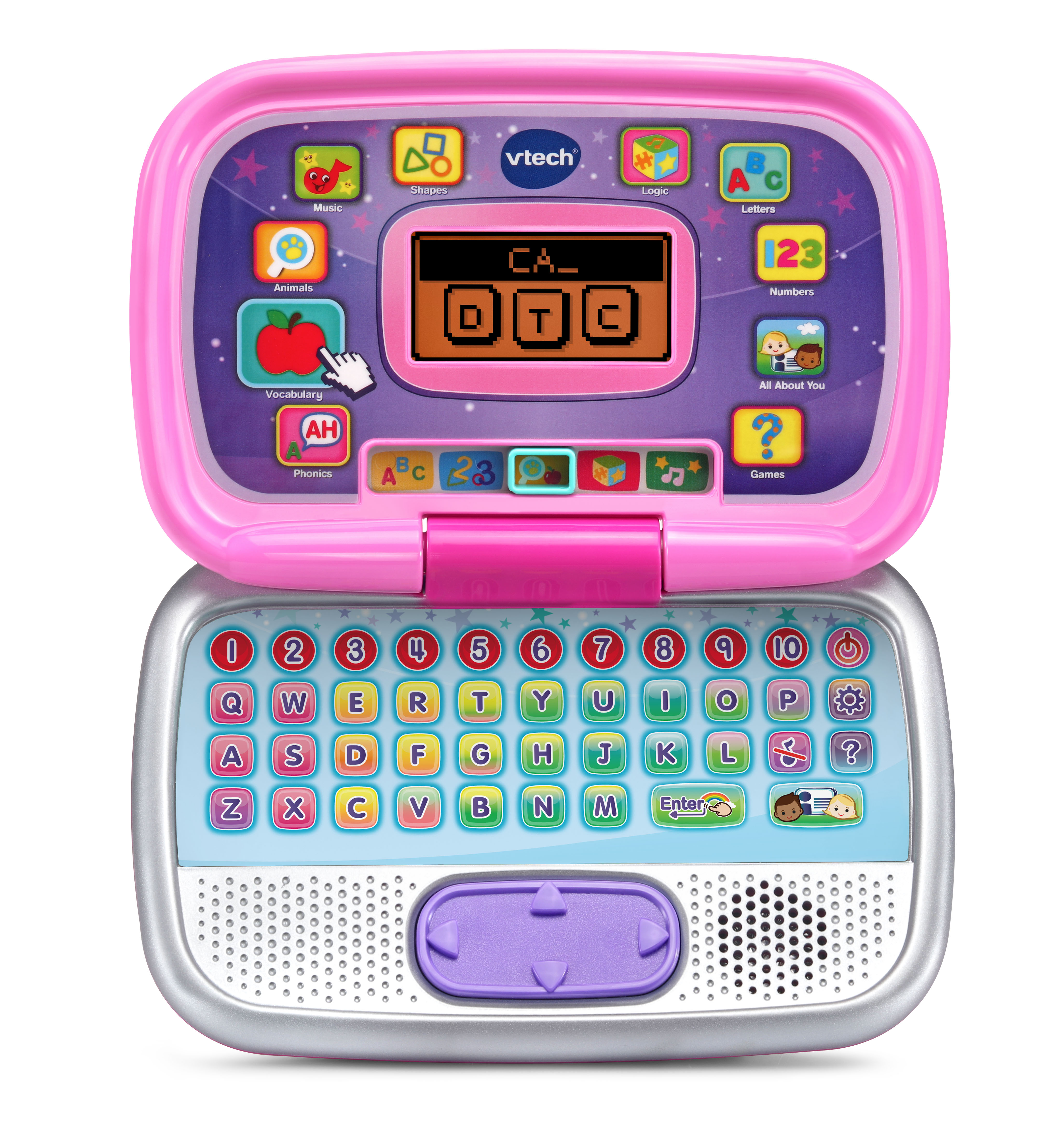 Kids Mini Laptop, VTech Pre-School My Laptop - Pink, 155453