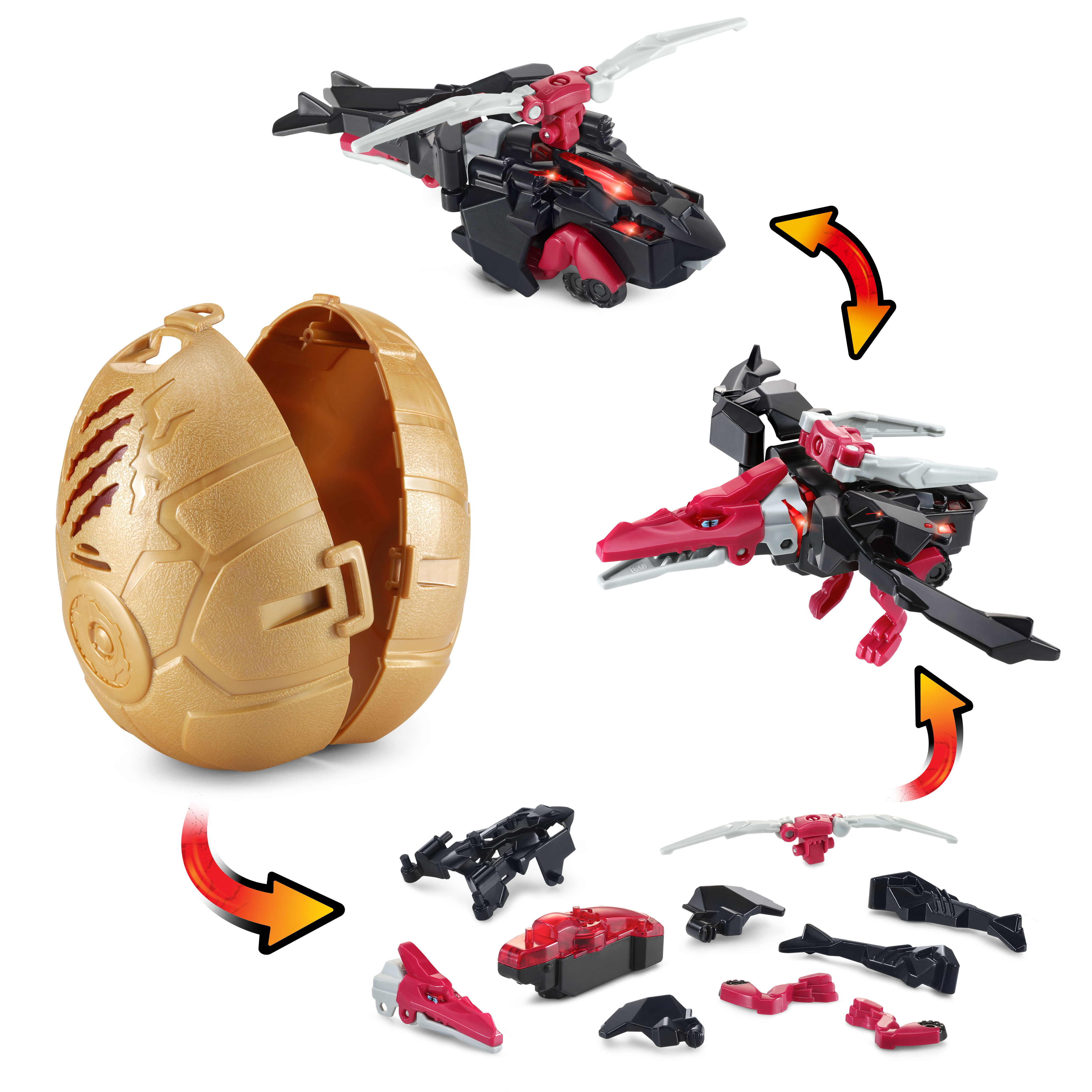 Switch & Go® Hatch & Roaaar Egg Pterodactyl Chopper™