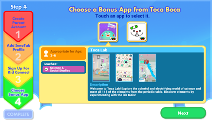 Choose Your Bonus Apps