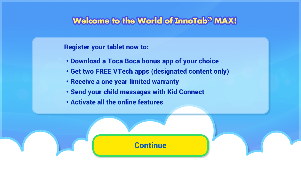 Welcome to InnoTab screen capture