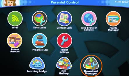 Download Manager icon on Parental Control