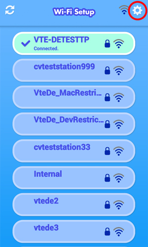 Advanced Wi-Fi settings