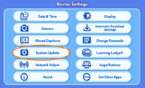Screen: Device Settings