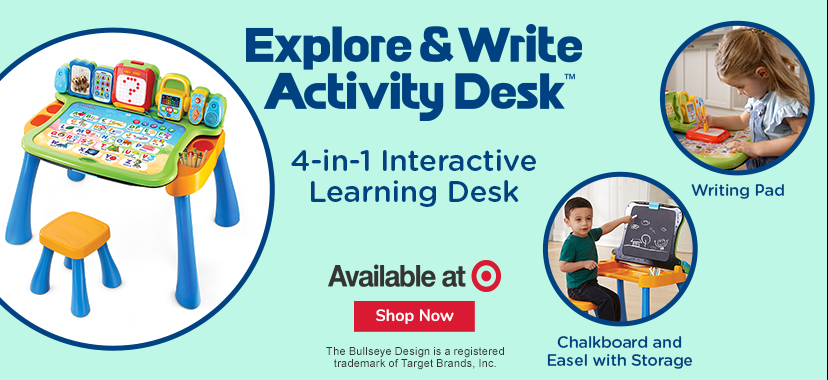 Check out the Explore & Write Activity Desk at Target