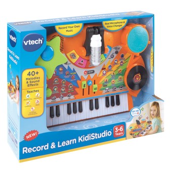 VTech Record & Learn KidiStudio (Frustration Free Packaging), Orange