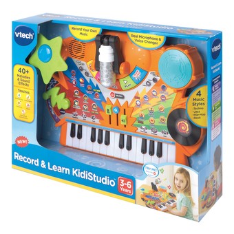 Details about   Vtech KIDISTUDIO  RECORD & LEARN DJ Music,Piano Keyboard,DRUMS,Microphone+++++++ 