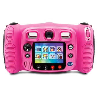 VTech KidiZoom Duo DX Digital Selfie Camera with MP3 Player, Pink –  eRequisite