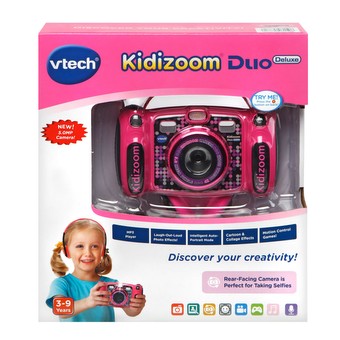 VTech Kidizoom Duo 5.0 Deluxe Digital Selfie Camera with Mp3 Player 80507150 for sale online 