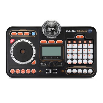 VTech Kidi DJ Mix ( Black ), Toy DJ Mixer for Kids Maroc