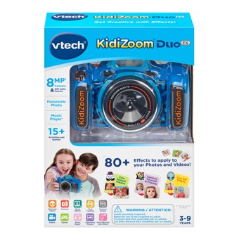 Custodia Protettiva Per VTech KidiZoom Snap Touch Blu - Borsa Rigida Con Tasca E Fibbia, Ideale Per Bambini - 2