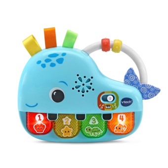 VTech Baby Piano Multicolor – Estación Musical Desmontable Para Bebés +9 Meses, Con Teclas, Sonidos Y Animales, Versión En Español