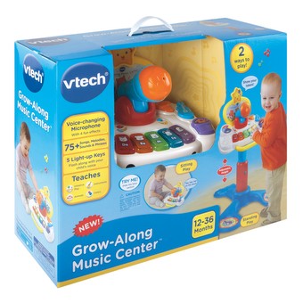 vtech grow along music center