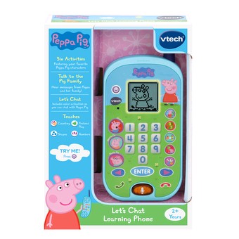 vtech peppa pig learn & discover book