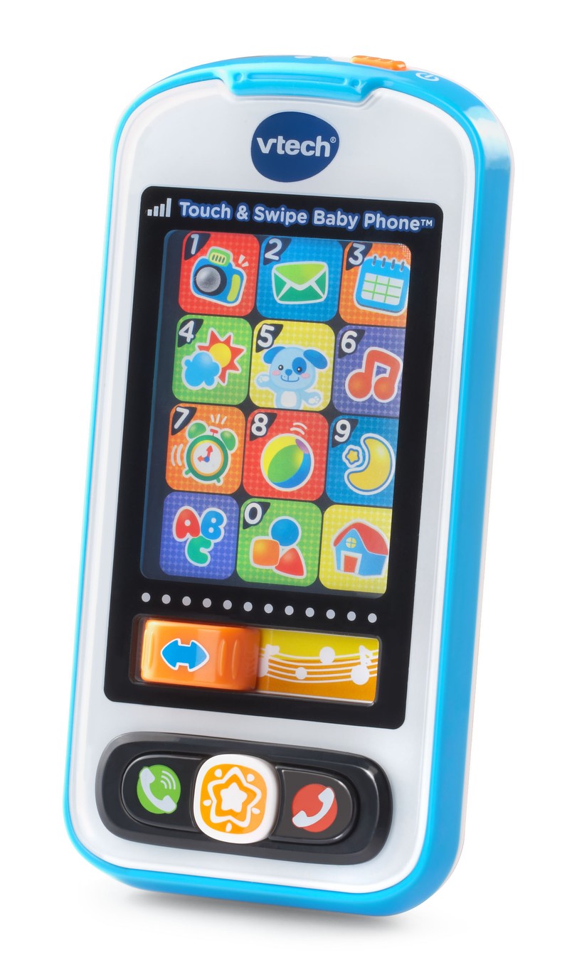 Toy Phone, Touch & Swipe Baby Phone