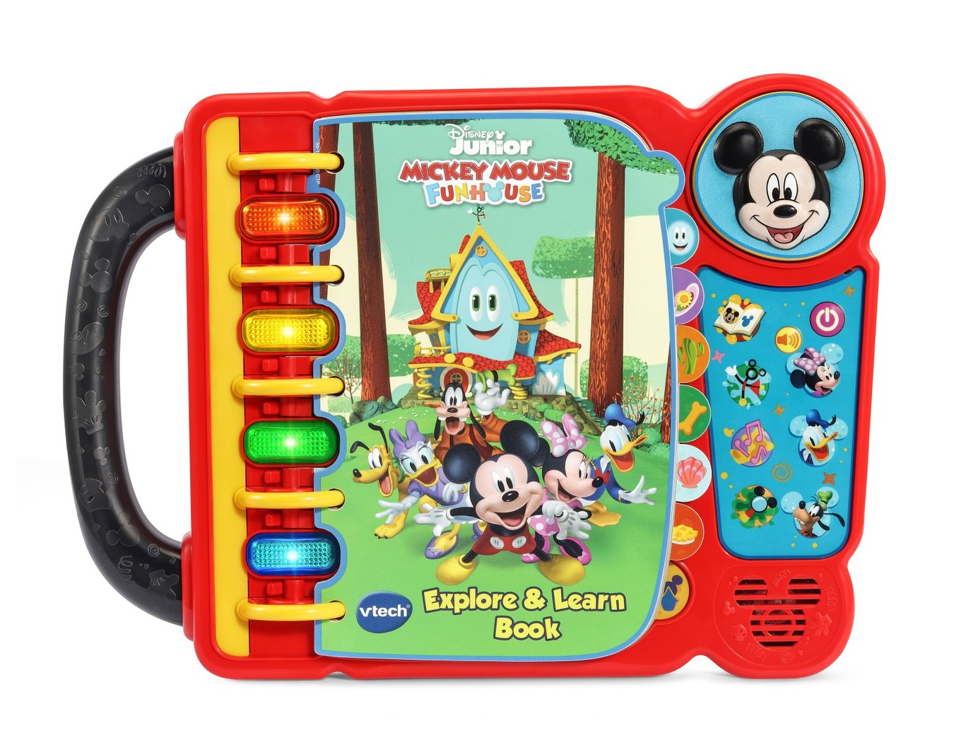 Mickey Mouse Funhouse Explore & Learn Book With Interactive Stories, VTech