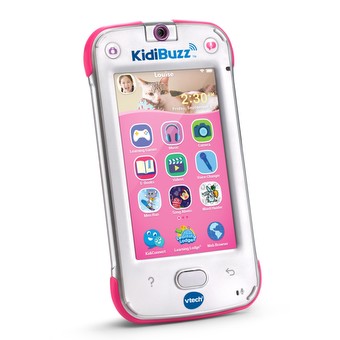 VTech KIDIBUZZ model 1695 Hand-Held Smart Device for Kids Black KIDI BUZZ