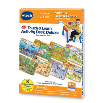 NEW!!VTech Activity Desk 4in1 Pre-Kindergarten Expansion Pack Bundle for Age 2-4 