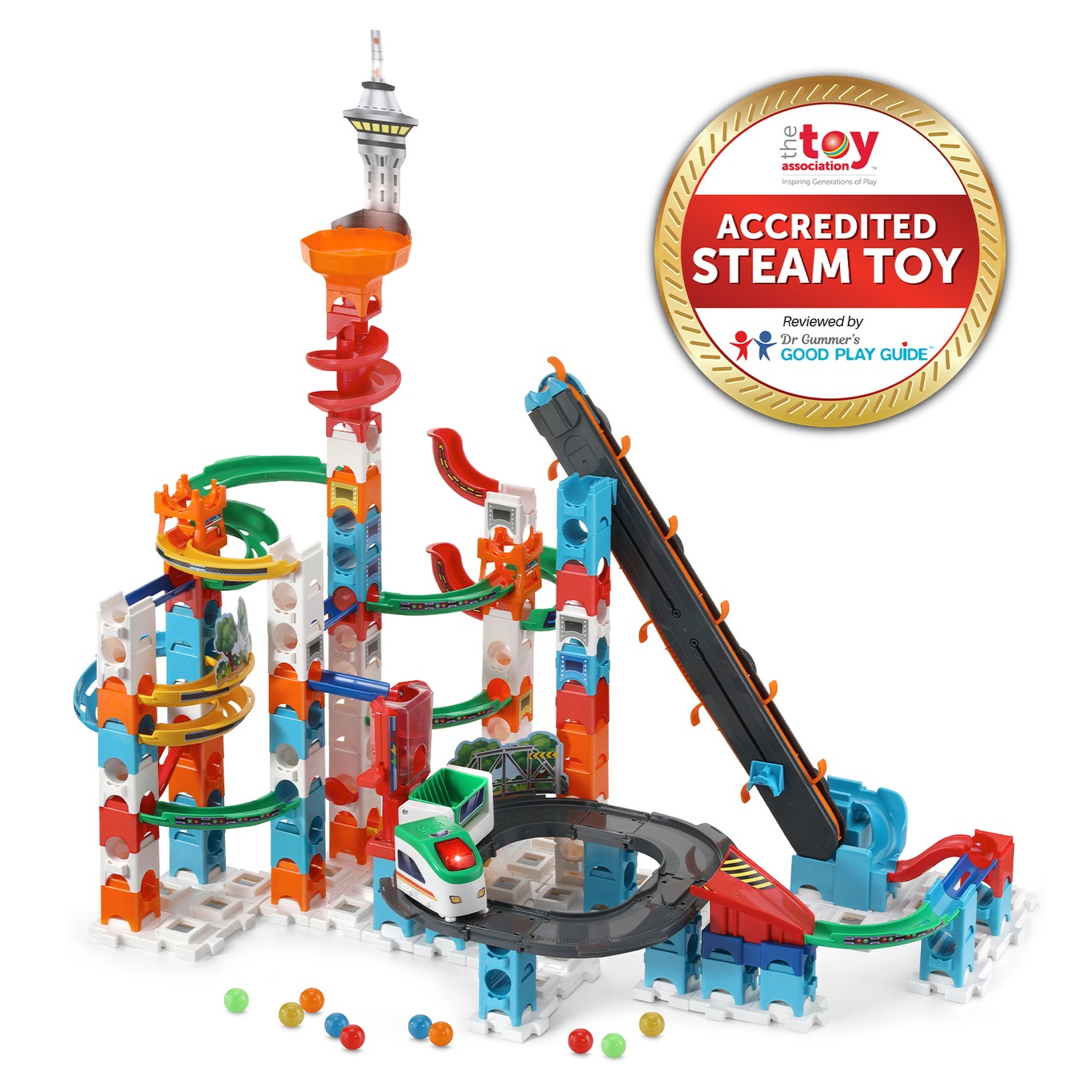 VTech® Marble Rush® Sky Elevator Set™ Marble Run Building Set