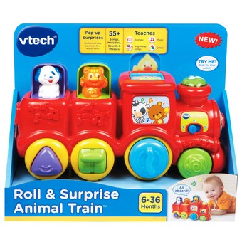roll and surprise animal train