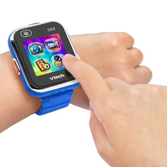 VTech - KidiZoom SmartWatch DX2 Bleue, Montre Digitale Enfant, Photo,  Selfie, Vidéo, Écran Tactile Vertical, Jouet High-Tech, Cadeau Enfant et  Ado de