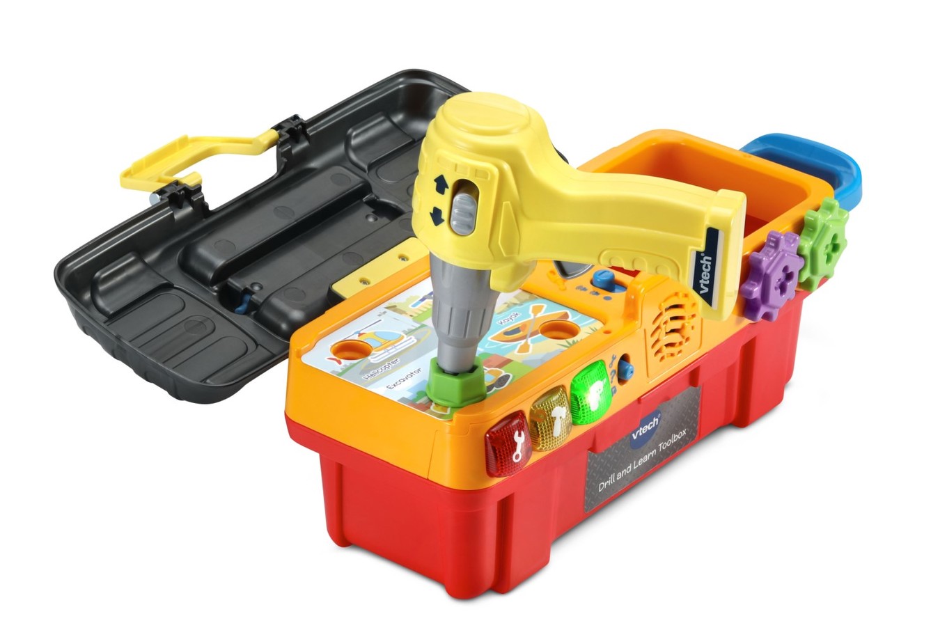 VTech® Drill & Learn Toolbox™ Pro With Tool Belt, Tools, Project Cards