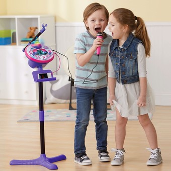 VTech Microphone pour Enfants karaoké Chante ave…