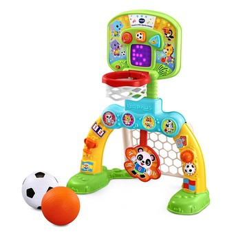 VTech 2-in-1 Sports Centre Baby Interactive Toy with Colours and Sounds Games 