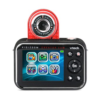 VTech KidiZoom Creator Cam HD Video Kids' Digital Camera, Green Screen