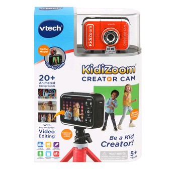 Blue LeoTube Kids Toy Camera Hard Carrying EVA Case Compatible with VTech Kidizoom Creator Cam 
