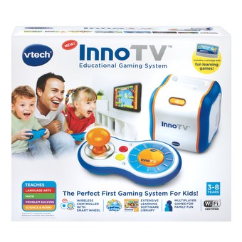 VTech InnoTV Kids Educational Gaming Game System Wi-fi HDMI 8gb Inno TV for sale online 