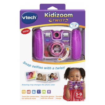 VTech 80-140830 Kidizoom Twist Connect Camera Purple for sale online 