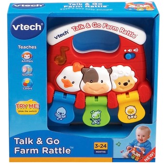 vtech baby talk and go farm rattle