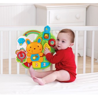 vtech lil critters crib to floor activity center