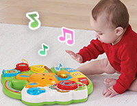 vtech lil critters crib to floor activity center