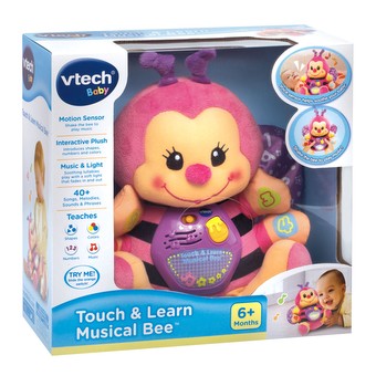 vtech musical bee pink