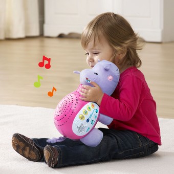 vtech baby lil critters soothing starlight hippo pink