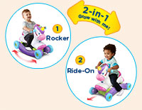 vtech unicorn ride on