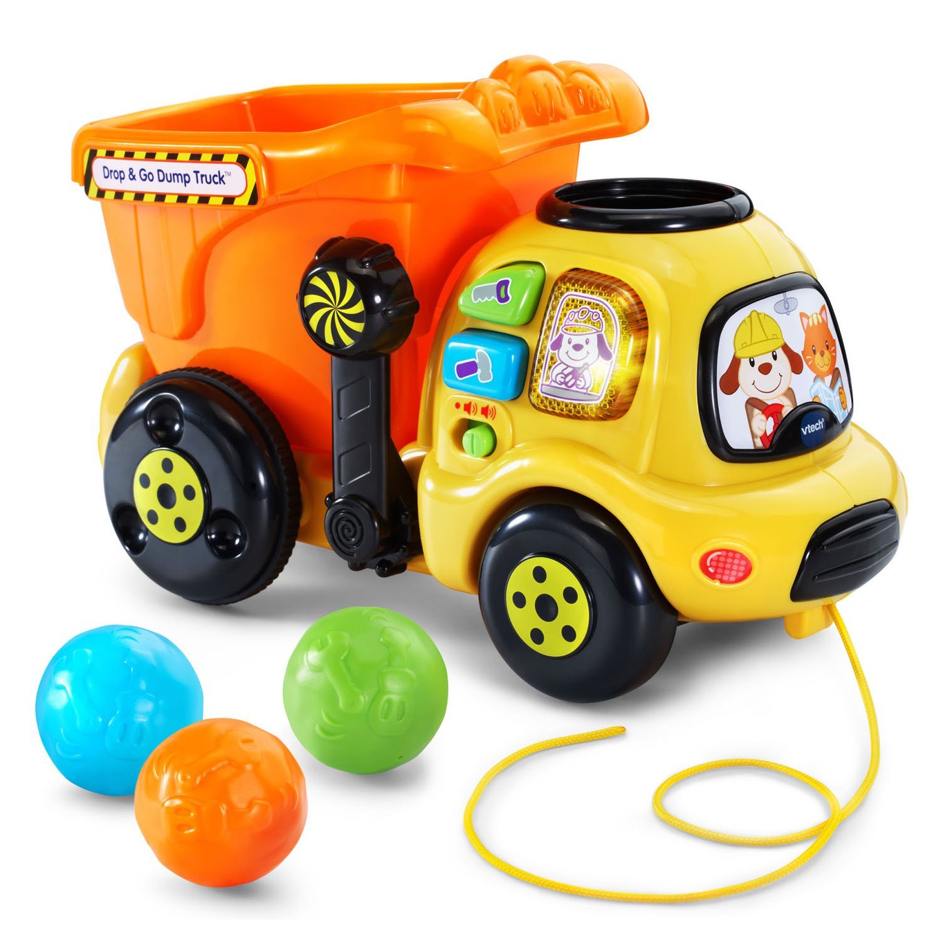 vtech truck with balls