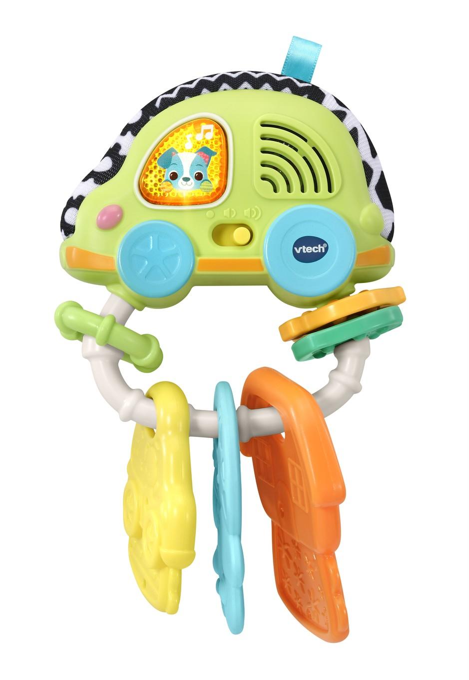 VTech® Green Means Go Baby Keys™ Teether Toy for Babies and Toddlers