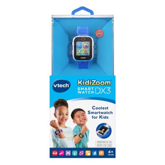 Kidizoom smartwatch max noire, jeux educatifs