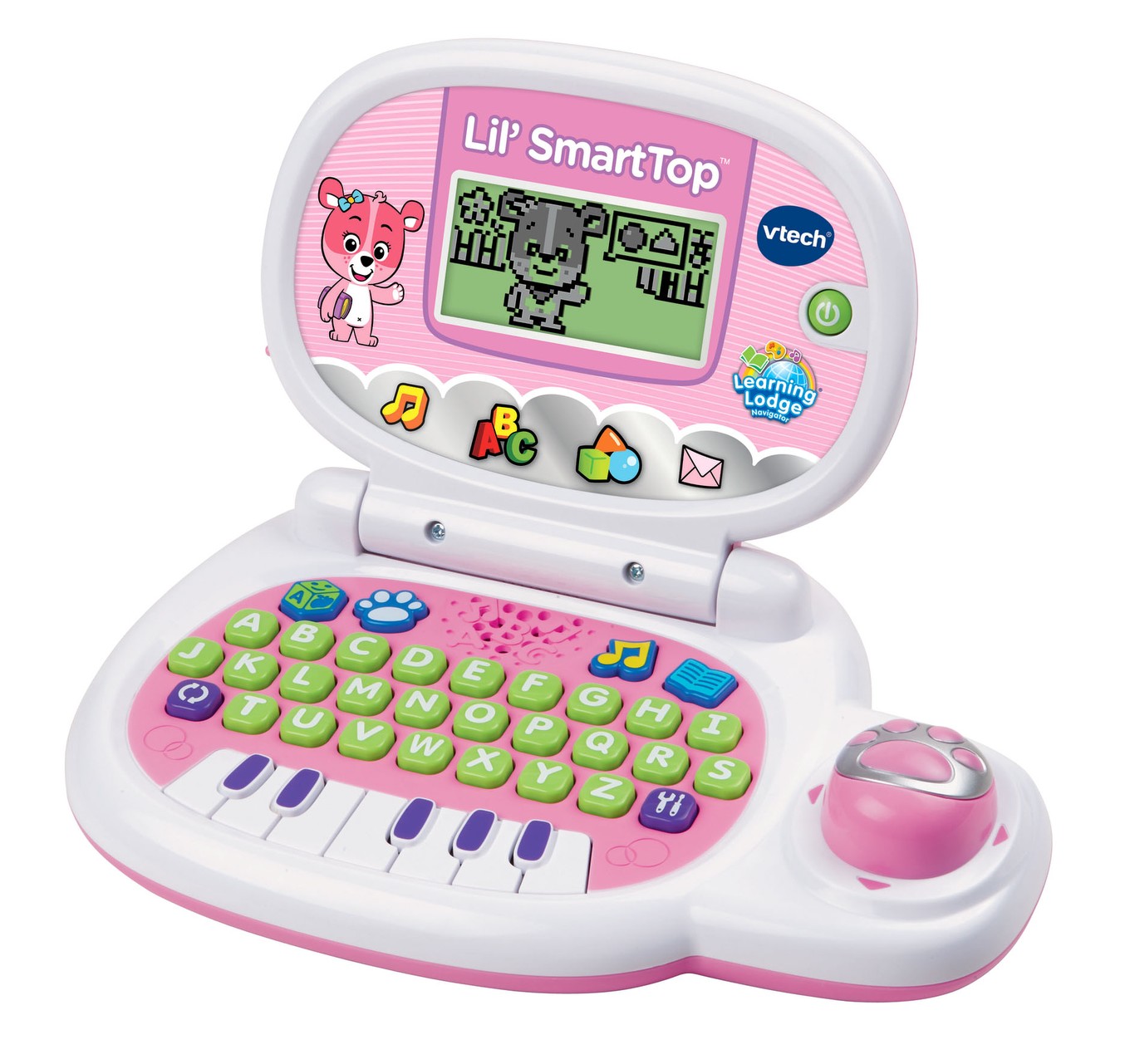 VTech Play Smart Preschool Laptop, Pink