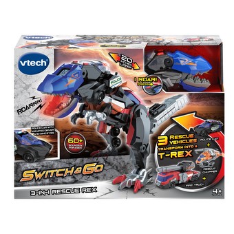 VTech Switch Go Dinos - Fire Mini T-Rex - Playpolis