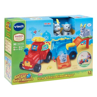 vtech farm and learn animal wagon