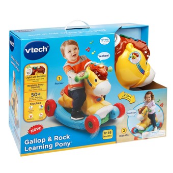 vtech gallop & rock learning pony