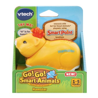 VTech Go Go Smart Friends Animals Purple Hippo Lights Sounds Learning Toy