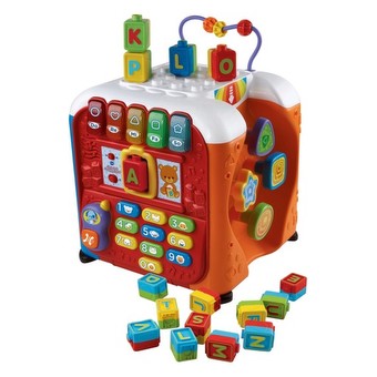 activity cube for toddlers