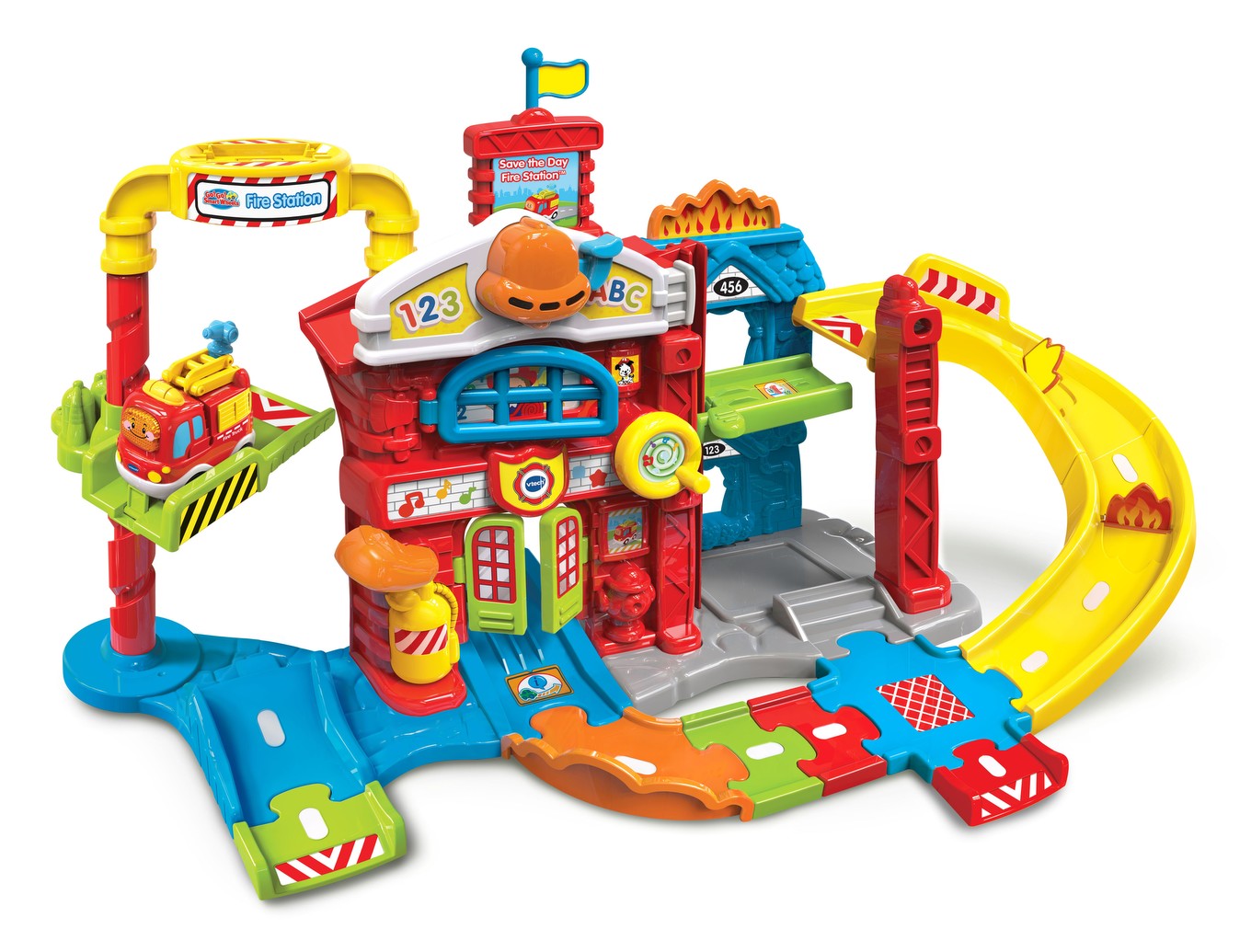vtech fire station playset