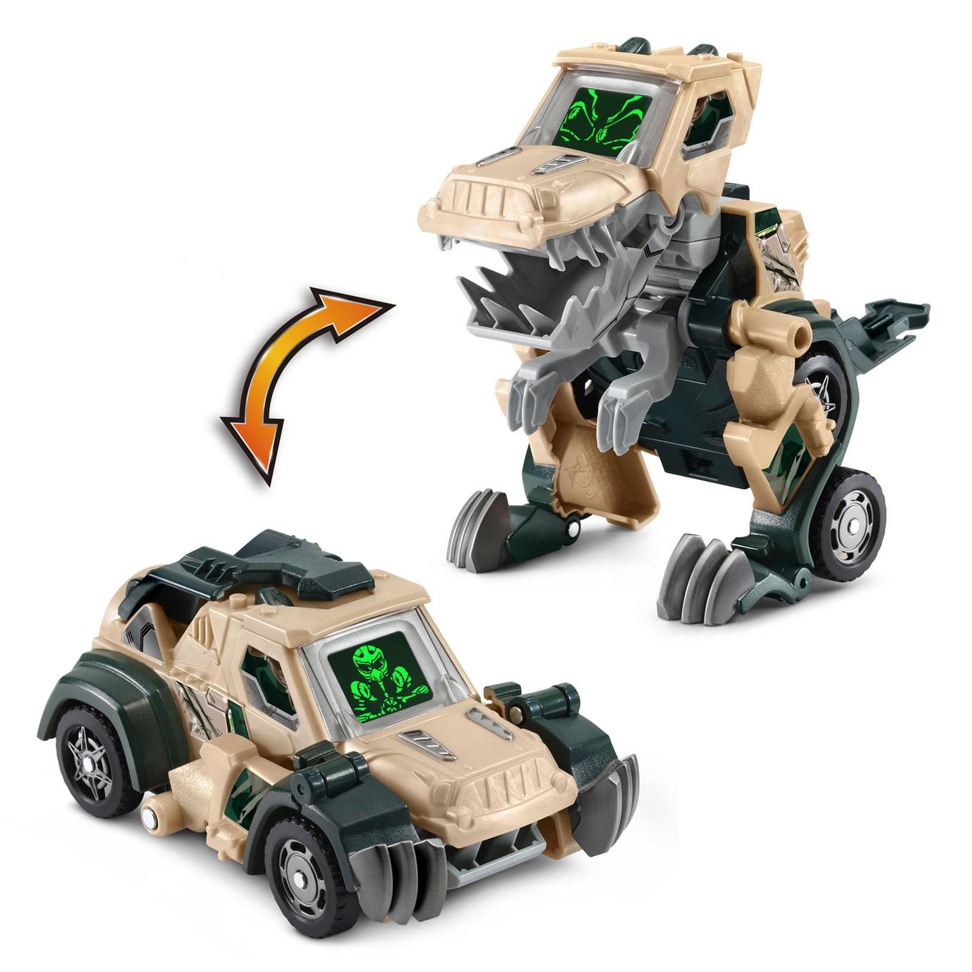 VTech® Switch & Go® Velociraptor Race Car to Dino with Fire Effects